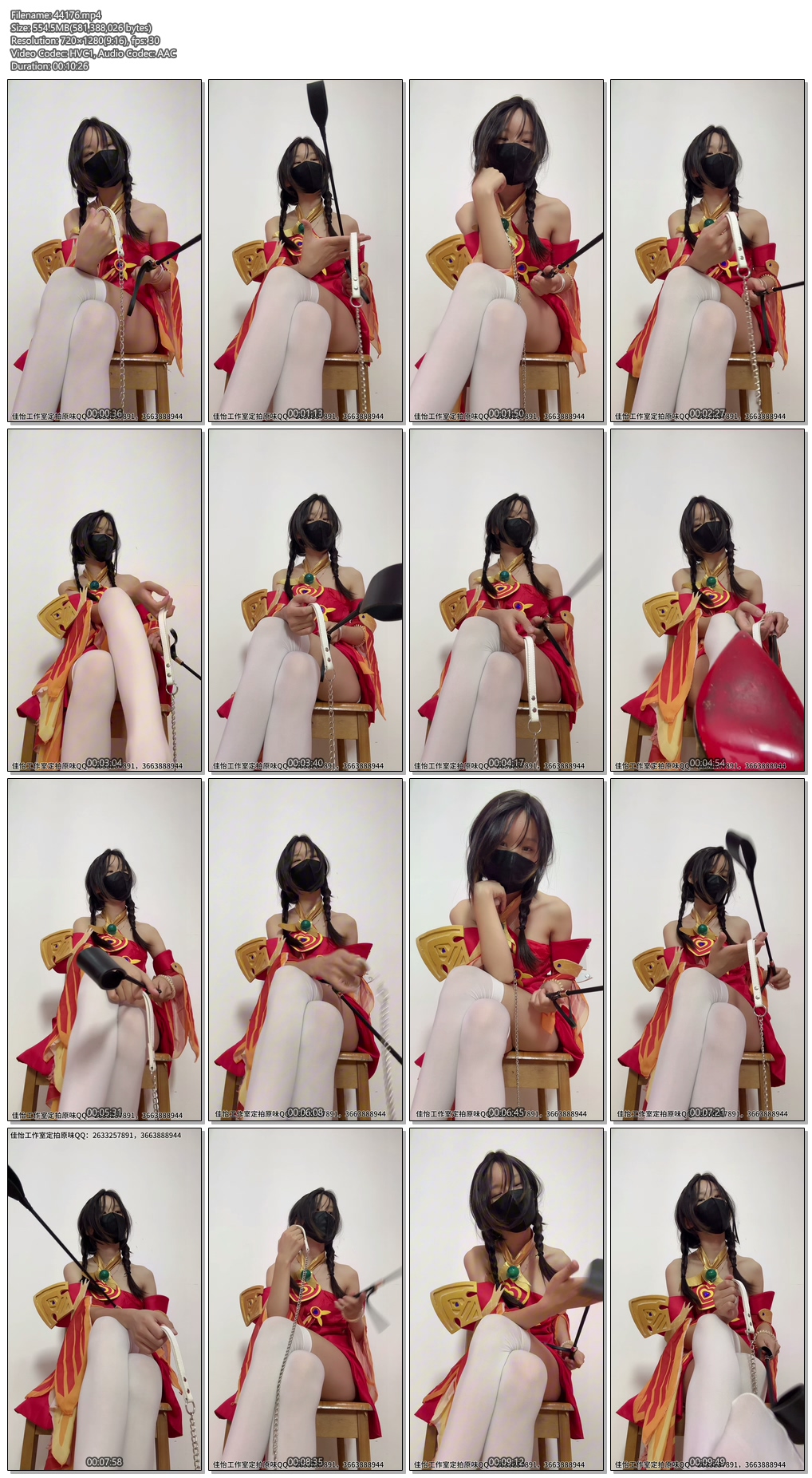 44176----【新月原创】【琳媚】（下）COS大桥白丝 尝试女王风格恨恨tj狗狗 真的是爽爆了.jpg