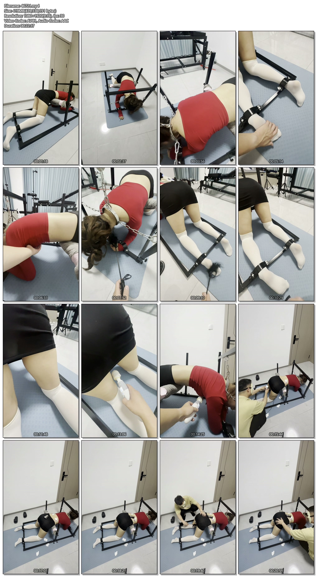 46721----【束人映像】 一天内第二场极限挑战 K9禁锢   电击   震动B高频强高   sp   .jpg