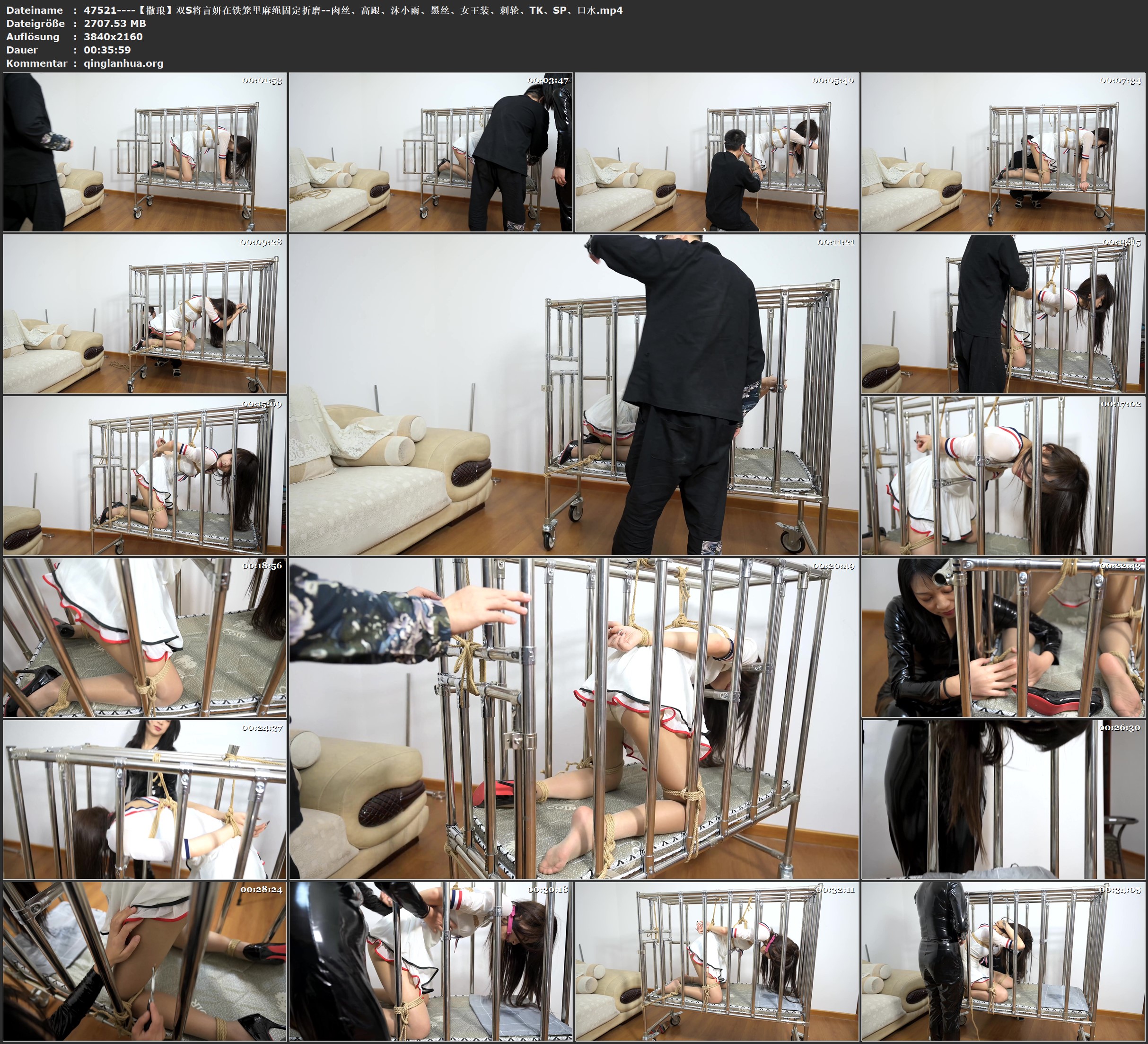 47521----【撒琅】双S将言妍在铁笼里麻绳固定折磨--肉丝、高跟、沐小雨、黑丝、女王装.jpg