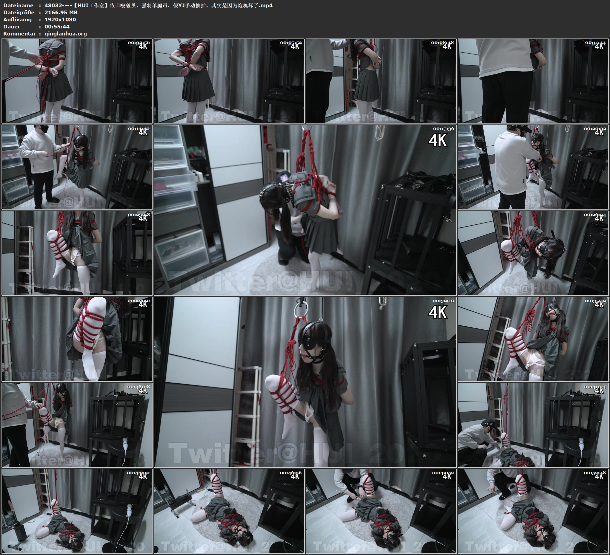 48032----【HUI工作室】依旧啵啵贝，强制单腿吊，假YJ手动抽插，其实是因为炮机坏了.jpg