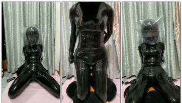 【dongdong】kigurumi单手套充气塞自缚呼控