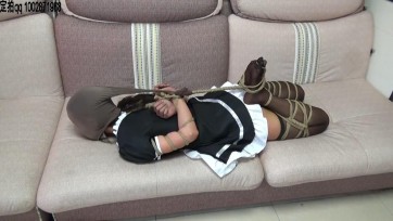 【一往情深】严惩女佣《超紧缚，严厉堵嘴，蒙头，狂虐》