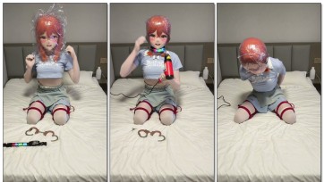 【kigurumi】凯的折腿双层热缩袋owo手铐逃脱