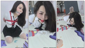 【栖月】高冷御姐第三作！《JK女孩入室绑架+驷马电疗番外篇合辑》驷马紧缚电击SP