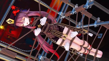 【3D动画】【原神拘束】胡桃拘束TK