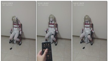 【欧金金】穹妹的放置调教，被小玩具刺激挣扎无果直到脱力