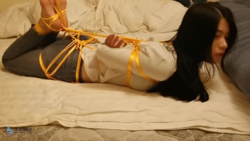 【JS】小冷 金色丝绳驷马紧缚 马具型口塞 鼻钩 TK