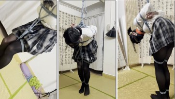 【绳话】伪娘的电击惩罚（结尾天台露出）