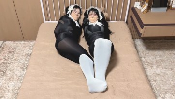 【云雀工作室】《女仆的玩物02》吴晗曼妮 俩个性感无比的女仆抱枕 无力的蠕动挣扎 变成他人的玩物~