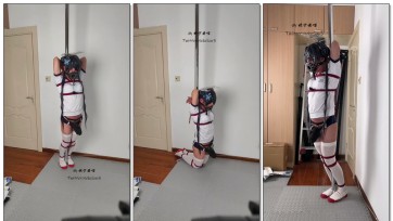 【坎喵】蔚蓝档案cos-体操服妃咲柱缚固定放置+斐济杯强高