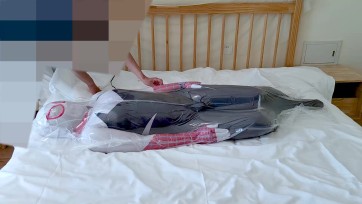 【Feti_love】格温Gwen蜘蛛侠的真空袋体验