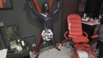 【狸猫工作室】【上电视】丝袜全包，捆绑，乳胶，榨汁放置