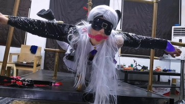 【HD飞天】宠儿多种口球拘束架禁锢来打赌论输赢