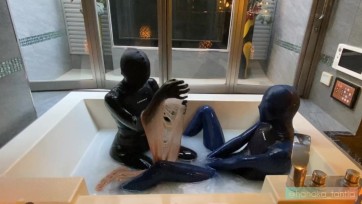 【zentai】【︎✿小花︎✿】③zentai lotion play-2