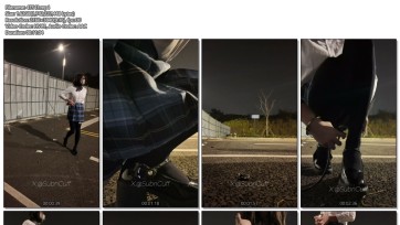 【Sub咔咔】户外JK过马路挑战SubM