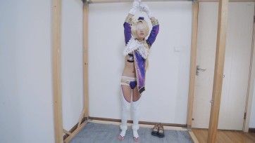 【冷与贝】娼年贞德COS拘束调教