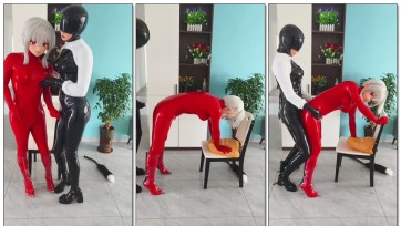 【夏】乳胶kigurumi双套后入