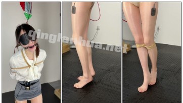 【眼眸出品】《限位电击罚站148》