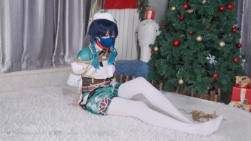 【刻猫猫不是色猫猫】【伪娘/剧情/大社保/温迪/COSPLAY/白丝/贞操锁】