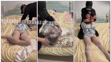 【小C老师】窒息=新中式情趣+开档白丝