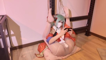 【凛凛蝶】《少司缘的王者柔术训练》-海砂— 震动棒强高极限姿势捆绑打王者荣耀