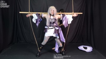 【莉雅】倒吊鞭挞大黑塔 cosplay/倒吊/吊缚/SP/鞭挞/蛋蛋/棒子/电击/丝袜堵嘴/崩坏星穹铁道
