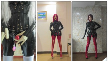 【kigurumi】胶衣面具少女