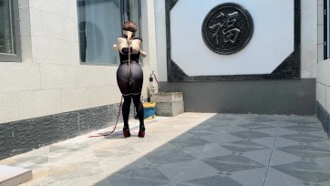 【路由紧缚】紧缚玩偶01-小鸡翘臀缚