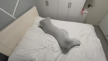 【小黑原创】美女黑丝蜘蛛网面捆绑初体验