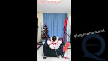 【糖糖工作室】元宵夜人形花灯：牛奶灌肠+圣女果狂塞，奶汤圆狂灌 强制喷射高潮