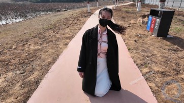 【AUnT工作室】户外龟甲缚+秒潮，太刺激了