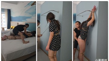【小黑原创】超长时间棒棒持续强高！直呼不行了！说我打屁股打的轻，然后她的屁股就红了