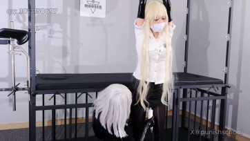 【惩戒学院】女景的百合调教 剧情片 中文对白百合调教 胶衣 女景 极限压迫 强高 踩踏 高压