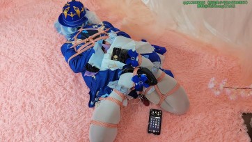 【时生】芙宁娜小姐，不想身份被发现的话，就乖乖听话！（100分钟一镜到底，日式捆绑+折腿缚+吊缚+强制抬头+棒棒+电击，被玩弄到惨叫不止，喜欢芙宁娜的不要错过哦）