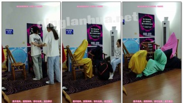 【束心工作室】几个女生，椅子捆绑，手铐，丝绸布袋包裹，布袋全包，扎带扎好袋口，逃脱游戏，上集